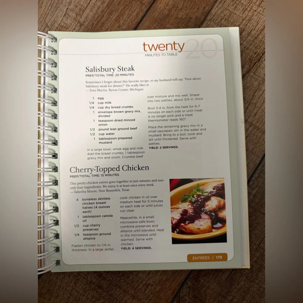 Taste of Home 5-10-20 Cookbook - Vibrant Colors